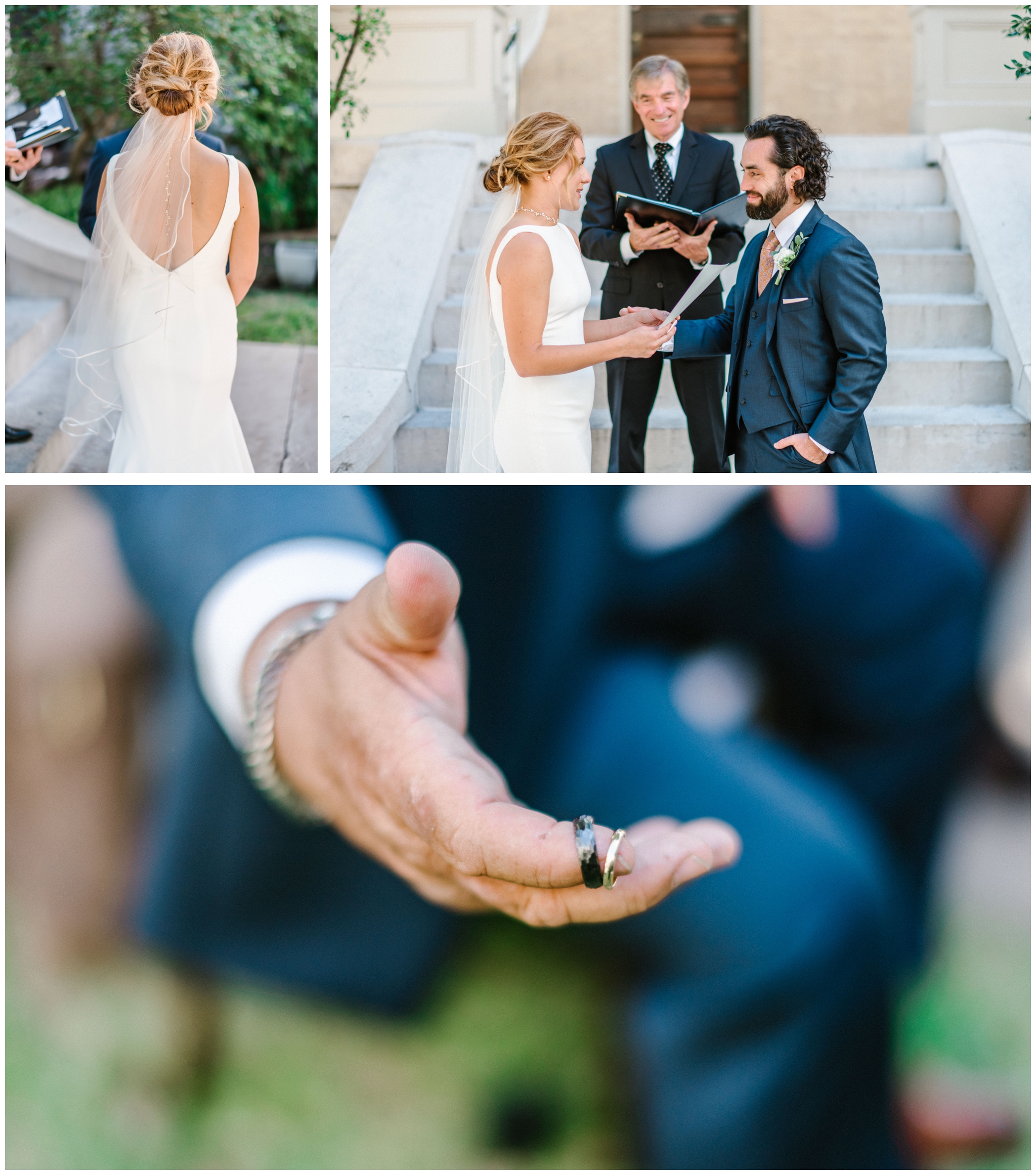 Emily and Ralph’s intimate wedding ceremony in Austin, Texas