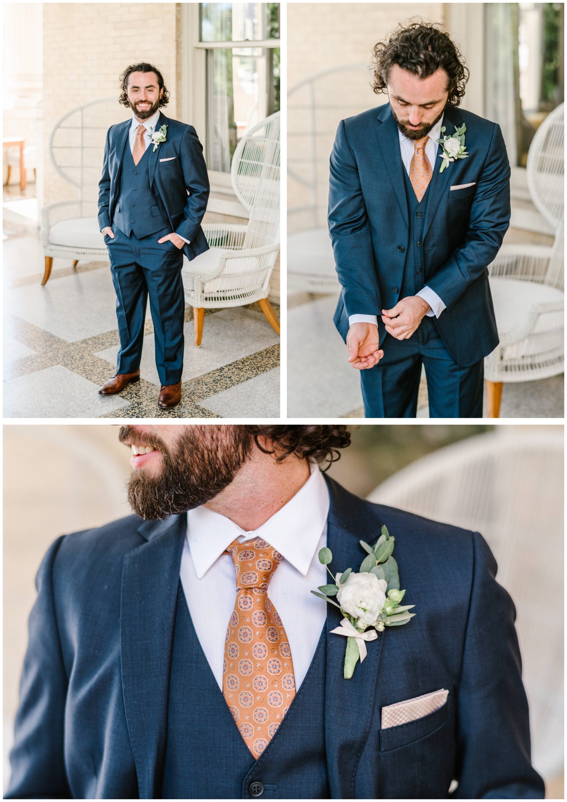 Emily and Ralph’s intimate wedding at Hotel Ella in Austin, Texas