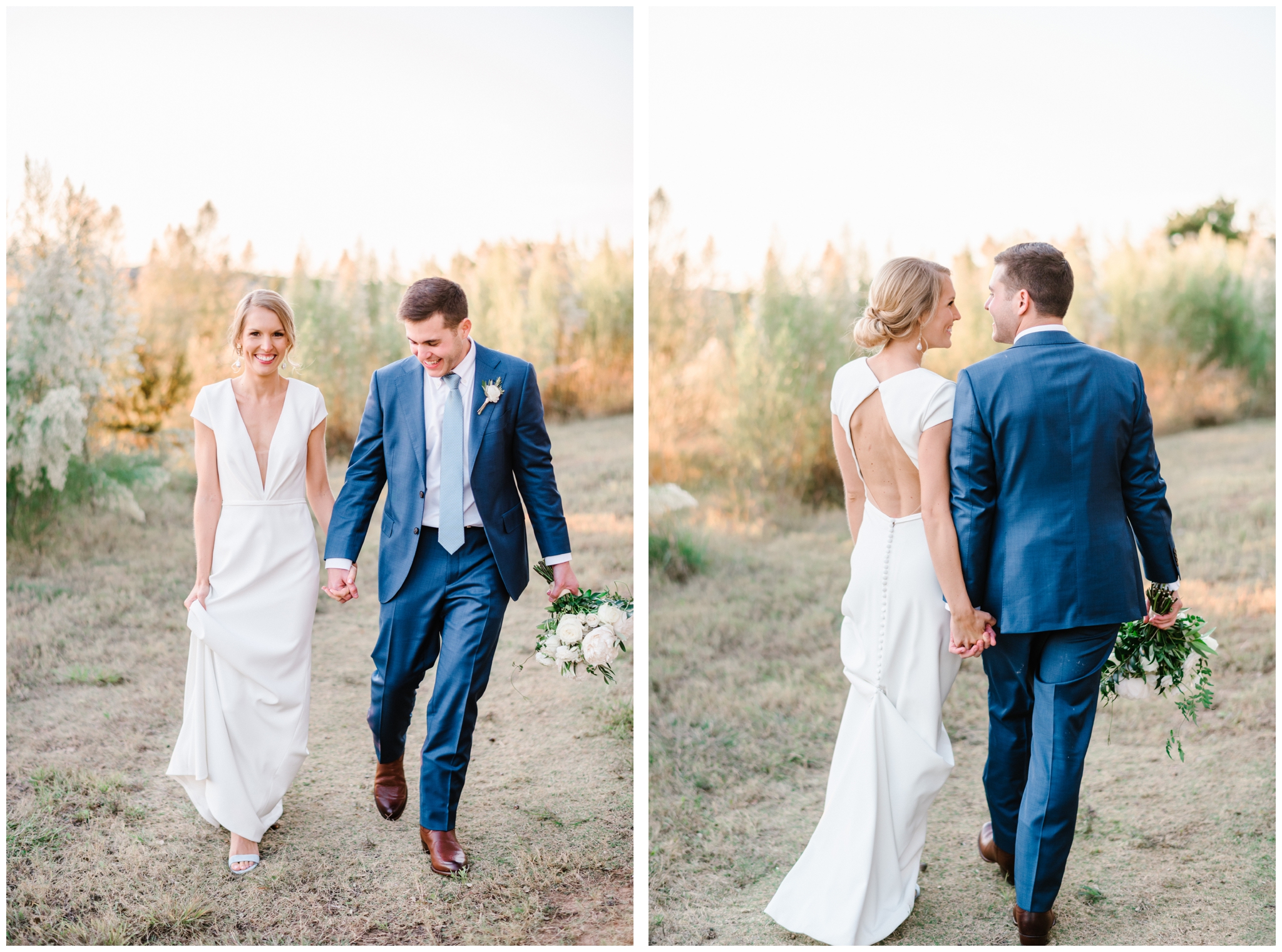 Bride and groom portraits Canyonwood Ridge in Dripping Springs | Joslyn Holtfort Photography