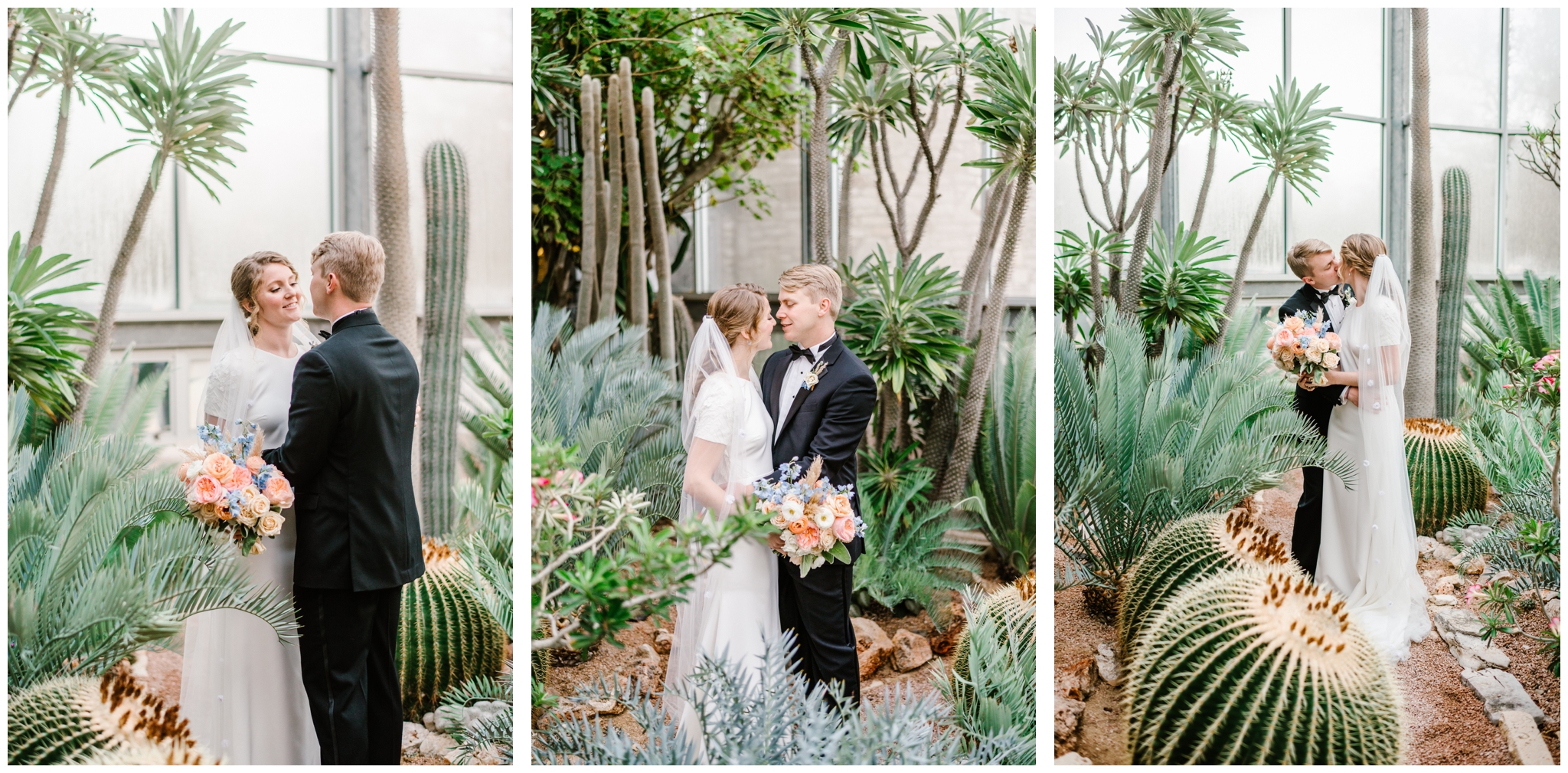 Blue, peach and orange fall wedding at The Greenhouse at Driftwood in Austin Texas | Joslyn Holtfort Photography