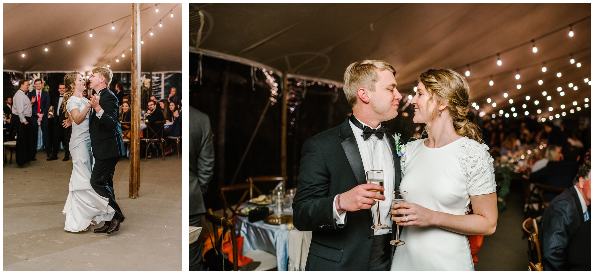 Fall wedding reception at The Greenhouse at Driftwood in Austin Texas | Joslyn Holtfort Photography
