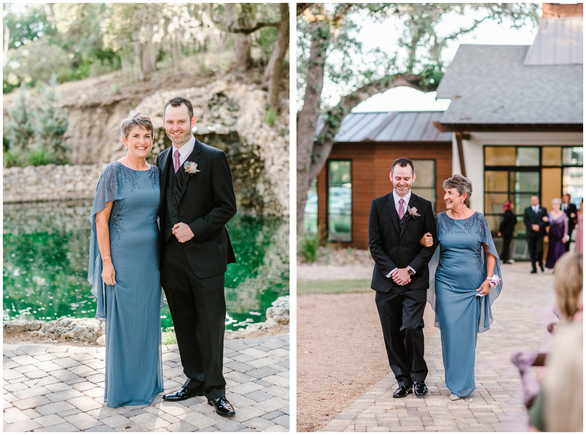 Wedding ceremony at Hayes Hollow at Hidden Falls outside of Austin, Texas | Joslyn Holtfort Photography