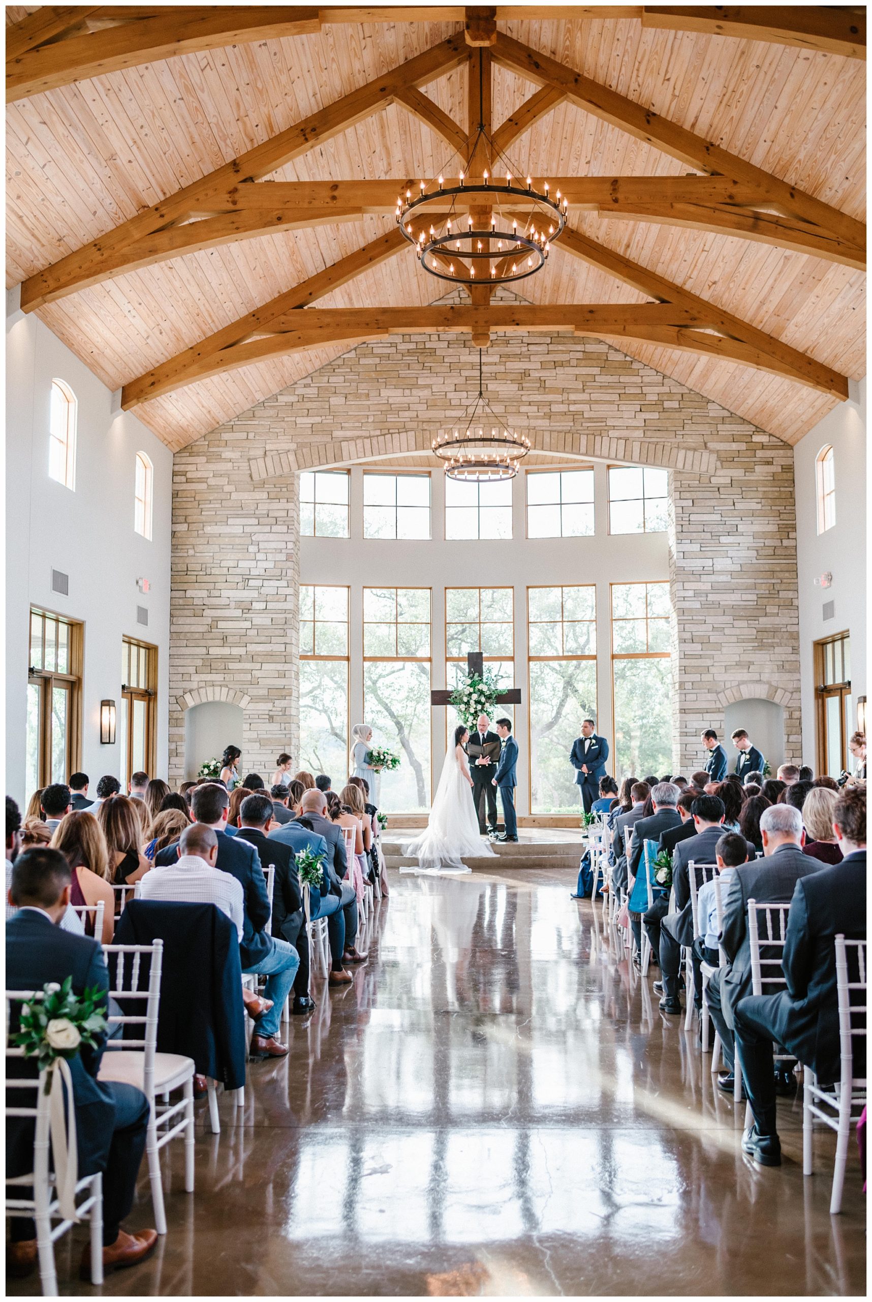 Light and Bright Wedding Chapel in Austin
