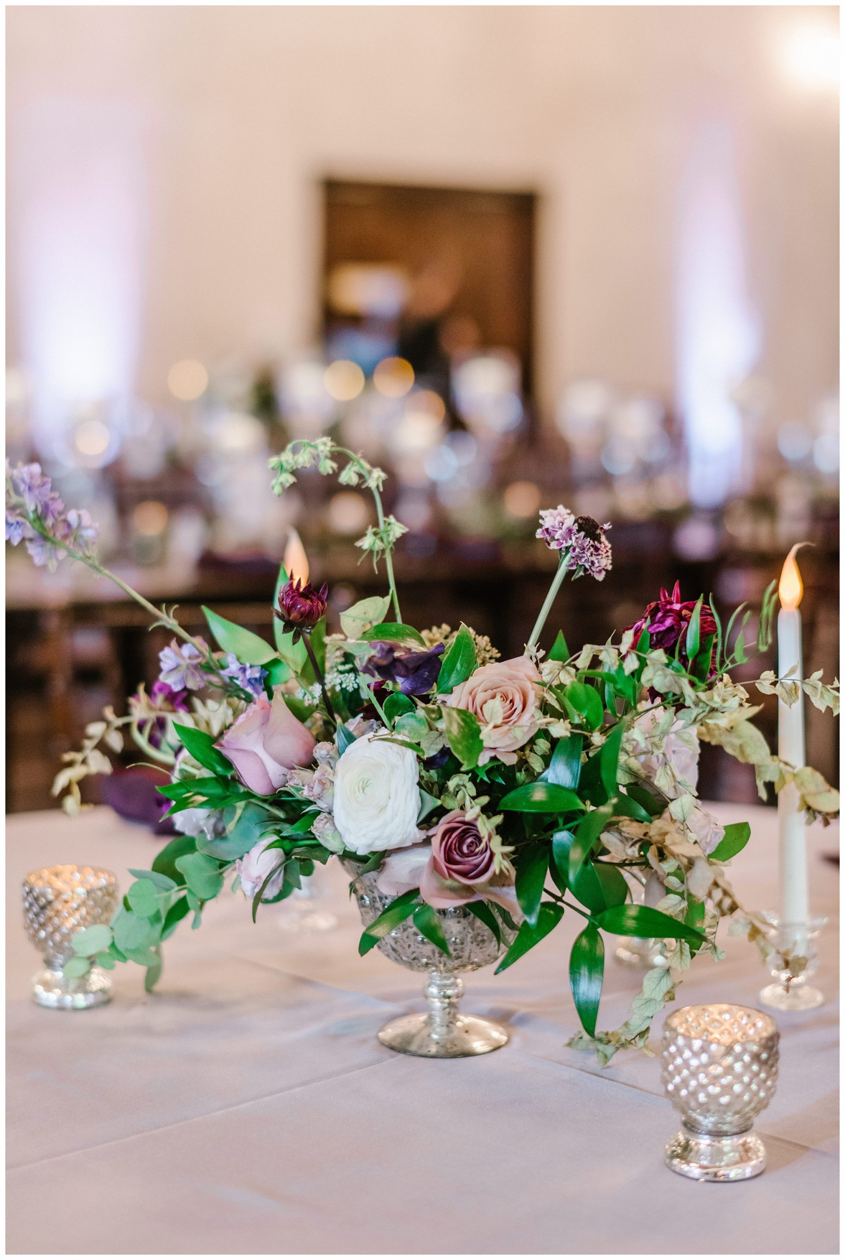 Gorgeous Plum and Violet Summer Wedding at Ma Maison