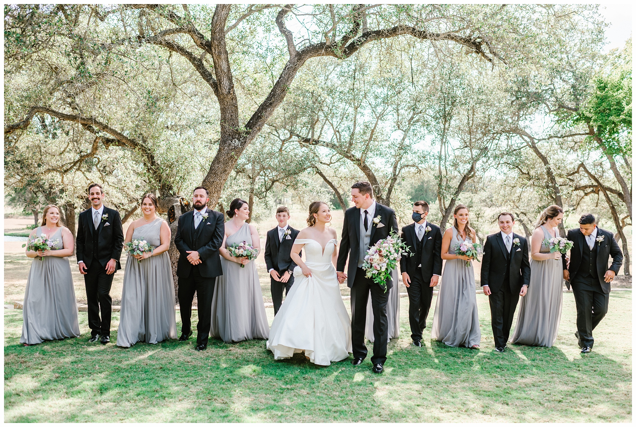Gorgeous Plum and Violet Summer Wedding at Ma Maison