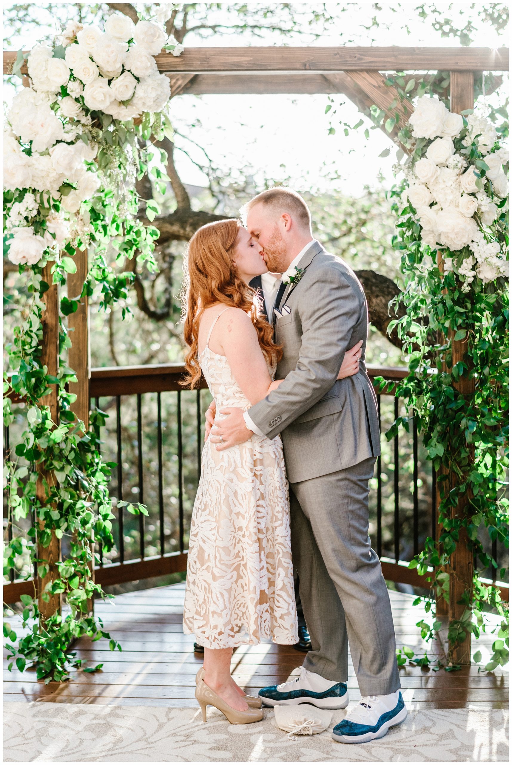 Intimate Backyard Wedding in Austin Texas